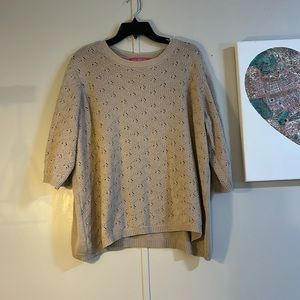 Tan Sweater Top